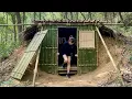 Lagu BUILDING A SHELTER WITH BAMBOO - A girl survives alone in the forest