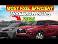 The Most Fuel Efficient 3 Row SUVs of 2026