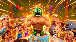 Cocomelon's turn into A Big Muscle | 13th Birthday Intro Effects | Gamavision Csupo Style Remix