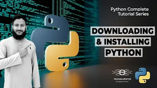Downloading and Installing Python Environment Setup For Python Python Tutorials
