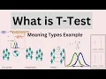 What is T - Test Meaning Types Example