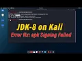 Manually Install OpenJDK 8 on Kali Linux Hindi