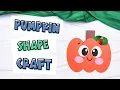 Pumpkin Shape Craft