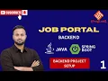 Java Full Stack Project in Hindi Spring Boot Project Setup Backend Basics Proglab