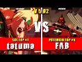 GGST tatuma Sol Badguy VS FAB Potemkin Guilty Gear Strive High level gameplay