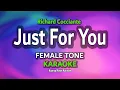 Download Lagu JUST FOR YOU [ KARAOKE | FEMALE KEY ] -  RICHARD COCCIANTE@nuansamusikkaraoke