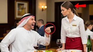 Billionaire Insulted the Waitress in Arabic — Then Froze When She Spoke Fluently