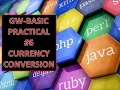 GW-Basic Practical Currency Conversion