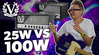 High vs Low Wattage Amp - Which One Is Right For You? | Victory Deputy 100