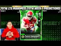 TOTW LTD PATRICK MAHOMES TOTW WEEK 1 PREDICTIONS MADDEN 23 ULTIMATE TEAM