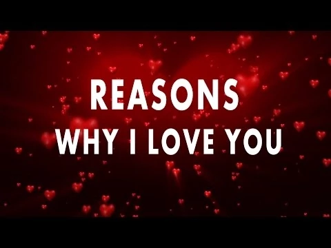 Download MP3 Reasons Why I Love You