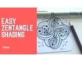 How to Shade Zentangle Pattern Trio