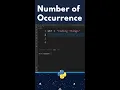 How to Count Number of Occurrences of a Character in a String in Python