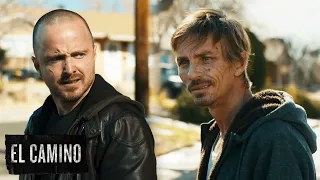 skinny pete and badger help jesse escape el camino