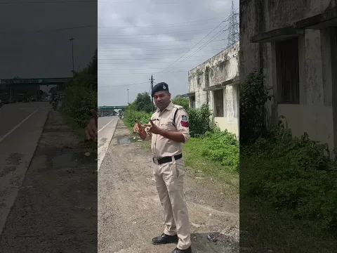 साधु-संत Helmet नहीं लगा पाते तो कम से कम पगड़ी जरूर पहनें 🪖 #helmetrule #saint #trafficrules