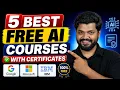 Top 5 Free AI Courses with Certificates Learn AI from Google Microsoft IBM
