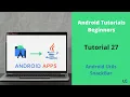 SnackBar in Android How to Custom SnackBar Custom Simple SnackBar Android