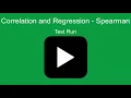 Spearman s Correlation and Regression in SPSS