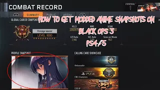 REUPLOAD HOW TO GET MODDED PROFILE SNAPSHOTS IN BO3 EASY GUIDE