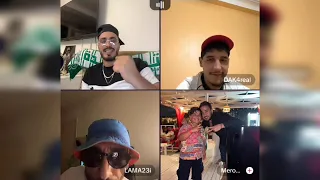 لايف DAK و LAMA23 و VRUS ومروان قروابي تضحك بالدموع PHOBIA ISAAC DIDIN YOUPPI LOTFI 