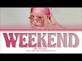 TAEYEON Weekend Lyrics (태연 Weekend 가사) (Color Coded Lyrics)