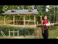 Download Lagu TIMELAPSE: Back to 2 years ago, a Single Mother Build a Wooden House Alone - BUIL LOG CABIN