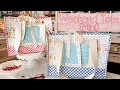 Quilty WEEKEND TOTE Bag EASY SEWING TUTORIAL