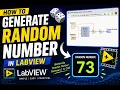 LabVIEW Random Number Generation