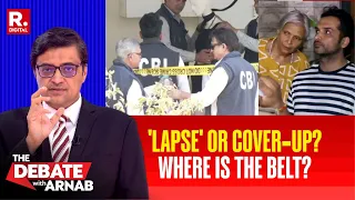 is this a lapse or a cover up arnab asks as twisha s father fights missing belt case
