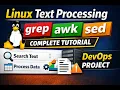 Learn grep awk sed in Linux Complete Beginner Tutorial with Examples in Tamil