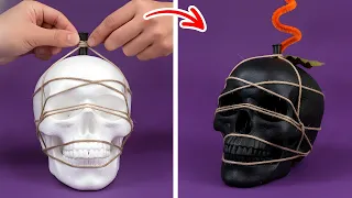 🎃👻 오싹함 가득! 집에서 쉽게 만드는 할로윈 DIY 공예 아이디어