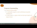 Study of Up Sampling and Down Sampling