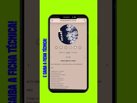 Tem site novo no ar: zecapagodinho.com.br está de cara nova e várias novidades!