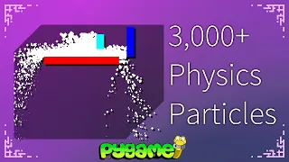 3 000 Particles with Physics - Pygame Tutorial
