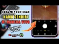Cara Menampilkan Nama Di Kamera HP Vivo