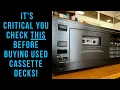 Download Lagu If You're Going To Buy A Used Cassette Deck...