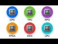 Every AI Chip Explained in 10 Minutes GPU TPU NPU ASIC FPGA LPU