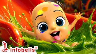 உருளைக்கிழங்கு செல்லக்குட்டி எங்கே போச்சு-Magic Colour Fun! | Tamil Rhymes for Kids | Infobells