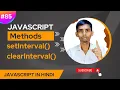 JavaScript setInterval clearInterval Method Tutorial in Hindi edutika