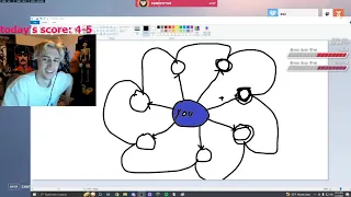 I wonder why xQc fixed his hair before Corinna joined Discord