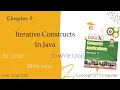 Iterative Constructs In Java Loops in Java for loops while loop do while loop