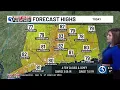 Pleasant today ahead of rain tomorrow night