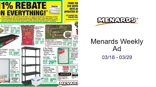 Menards Weekly Ad -