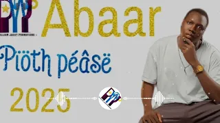 Abaar By Pioth Peace New Song South Sudan Music 2025 Dwjp TV 
