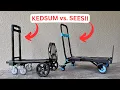 Lagu DIY Moving Dolly: KEDSUM 3-in-1 Dolly Cart vs SEESII Hand Truck | Folding Cart Comparison