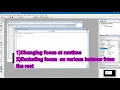 VB 6 0 Change focus at design time and runtime using TABKEY