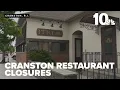 Two Cranston restaurants close amid business dispute fraud allegations