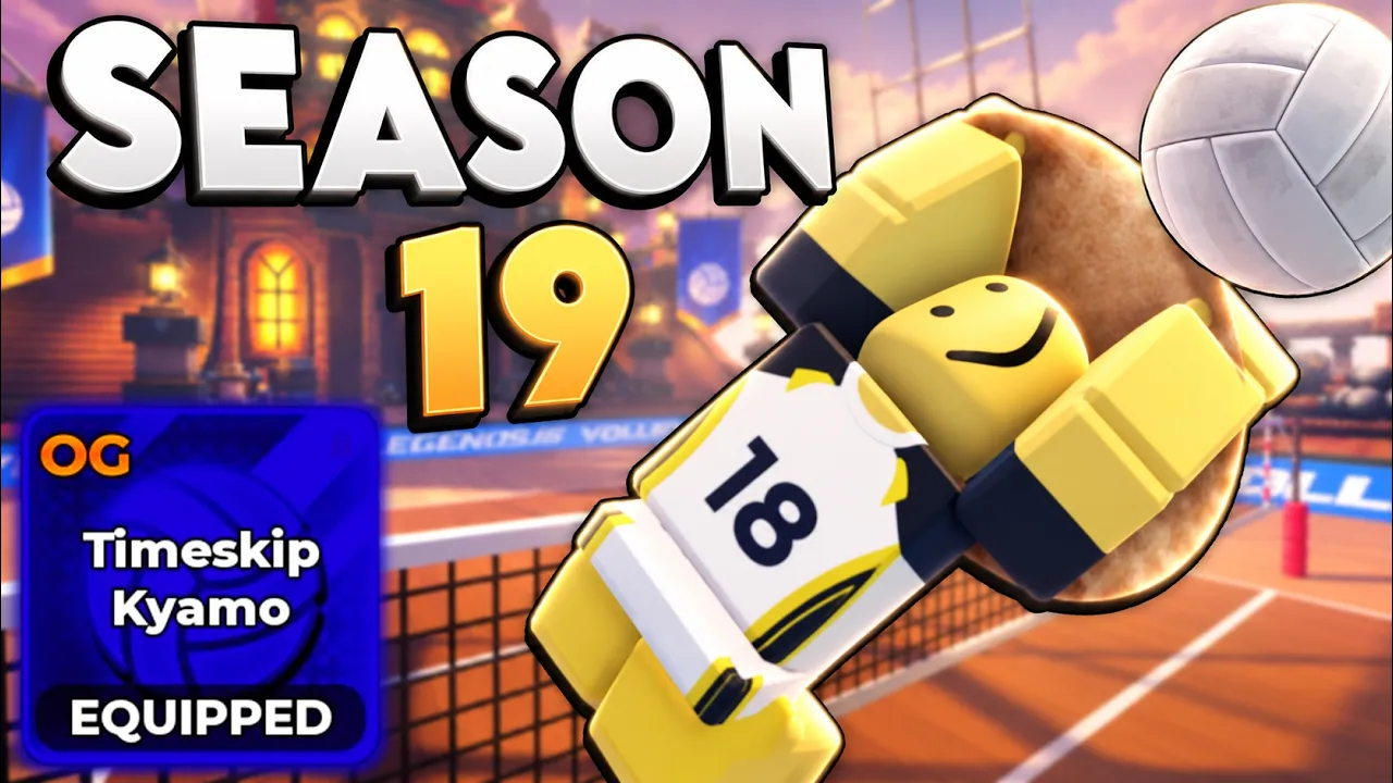 Season 19 Update SHOWCASE in Volleyball Legends...