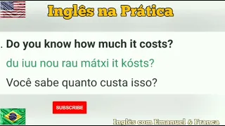 Como aprender Inglês com Frases tradução LESSON 04 How to learn English with Phrases and Translation
