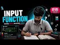 Python Tutorial for Beginners 2026 Data Engineering Episode 5 Input Function in Python